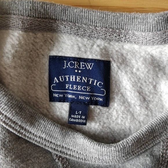 J Crew Fleece Sweater - Picture 2 of 2